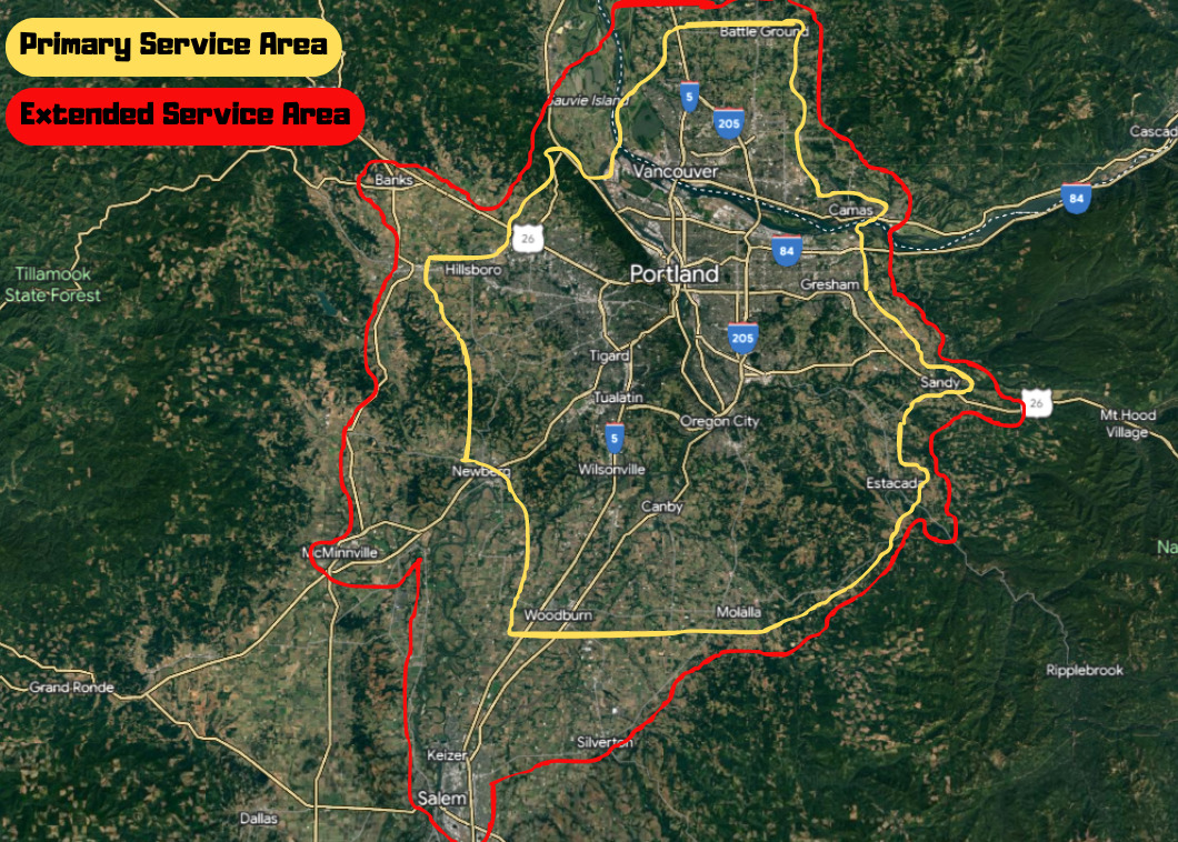 Primary Service Area 4 1